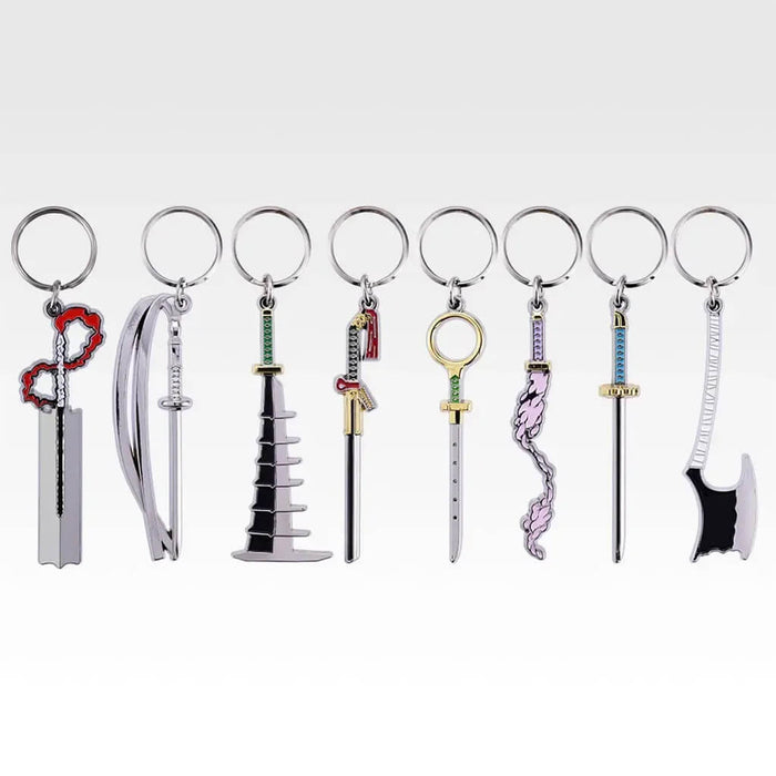Ichiban Kuji Bleach Stirring Souls vol.5 - Zanpakuto Metal Charm Full Set Lot E