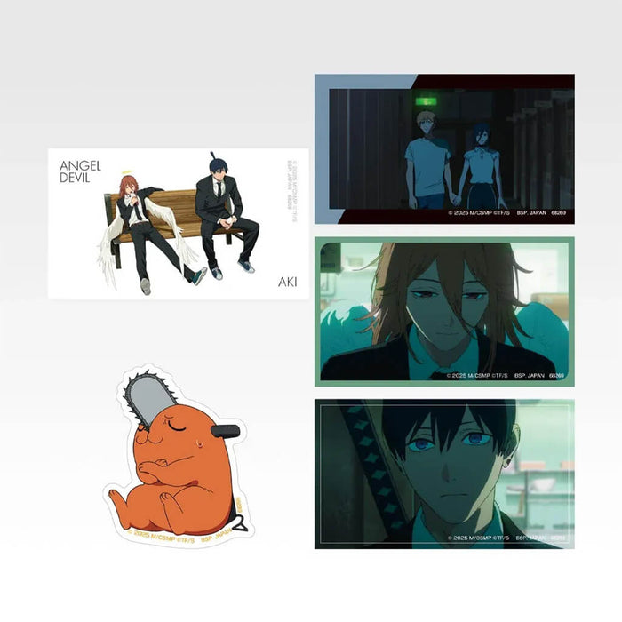 Ichiban Kuji Chainsaw Man Movie Reze Arc 2nd Edition - Hologram Sticker Set Lot G