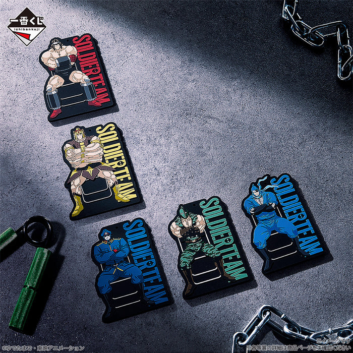 Ichiban Kuji Kinnikuman Chojin Ketsumeigun - Rubber Coaster Full Set Lot E