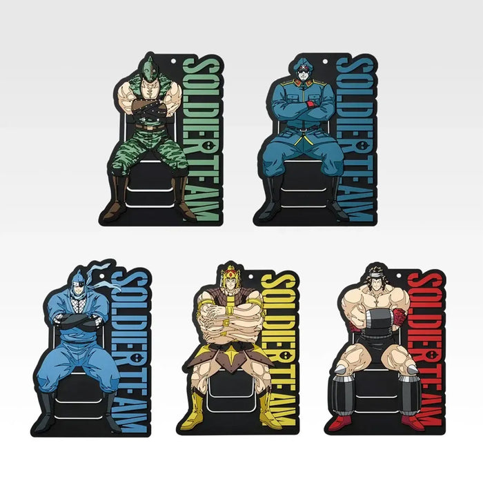 Ichiban Kuji Kinnikuman Chojin Ketsumeigun - Rubber Coaster Full Set Lot E