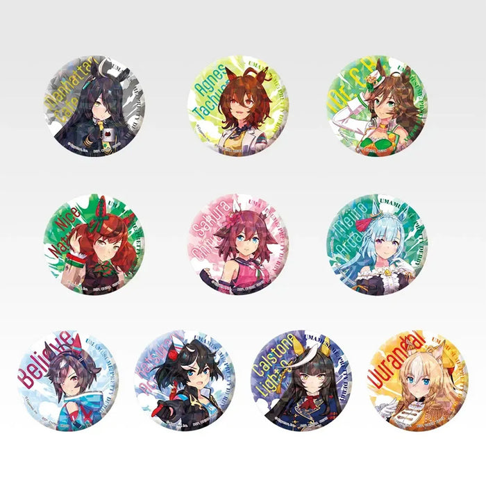Ichiban Kuji Umamusume Pretty Derby Vol.14 - Hologram Pin Badge Full Set Lot G