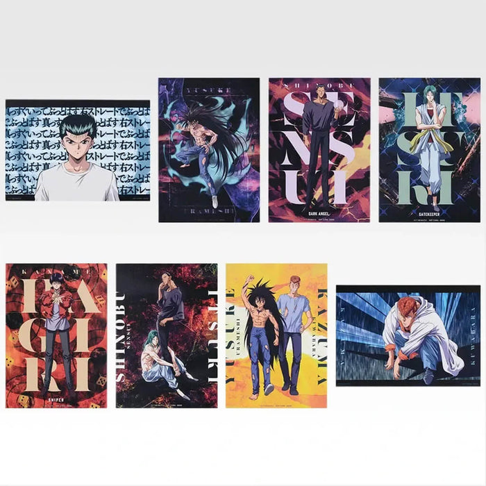 Ichiban Kuji Yu Yu Hakusho Gate to the Demon World Arc - Canvas Style Board Full Set Lot I