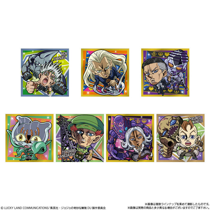 JOJO'S BIZARRE ADVENTURE - NIFORMATION DIAMOND IS UNBREAKABLE SEAL WAFER ACT2 (20 PCS) JAPANDCO 3