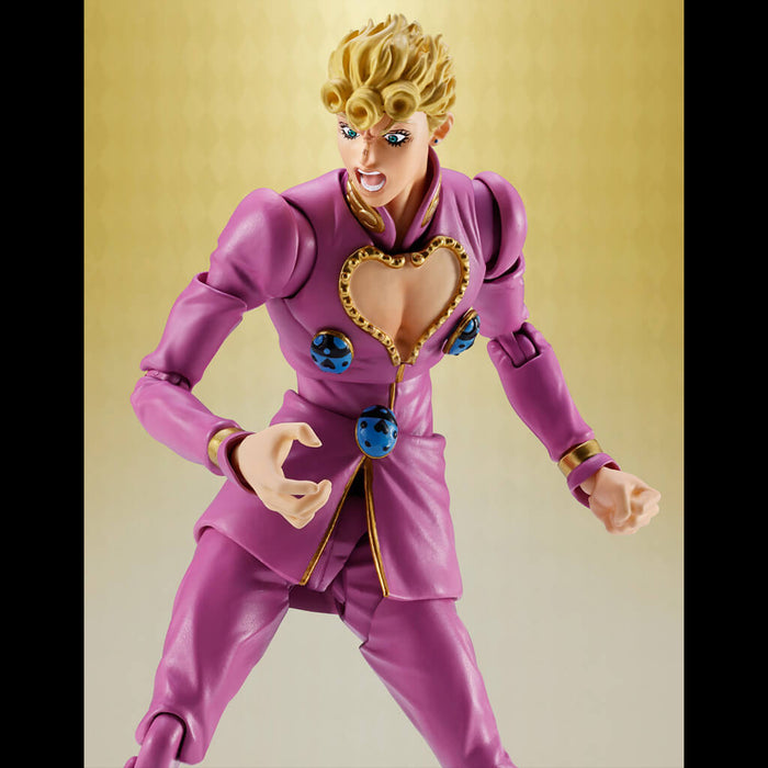 JOJO'S BIZARRE ADVENTURE GOLDEN WIND - FIGURA GIORNO GIOVANNA SH FIGUARTS