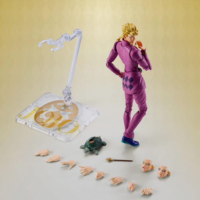 JOJO'S BIZARRE ADVENTURE GOLDEN WIND - FIGURA GIORNO GIOVANNA SH FIGUARTS