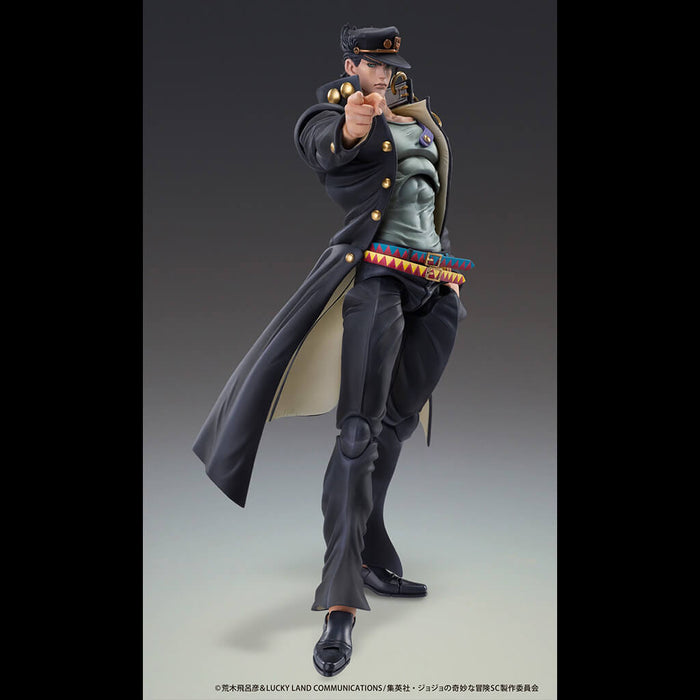JOJO'S BIZARRE ADVENTURE STARDUST CRUSADERS - FIGURINE JOTARO KUJO VER.2 SUPER ACTION STATUE