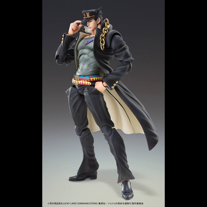 JOJO'S BIZARRE ADVENTURE STARDUST CRUSADERS - FIGURINE JOTARO KUJO VER.2 SUPER ACTION STATUE