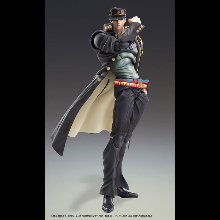 JOJO'S BIZARRE ADVENTURE STARDUST CRUSADERS - FIGURINE JOTARO KUJO VER.2 SUPER ACTION STATUE