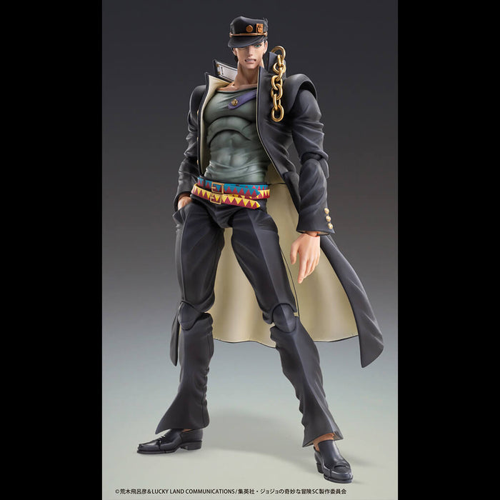 JOJO'S BIZARRE ADVENTURE STARDUST CRUSADERS - FIGURINE JOTARO KUJO VER.2 SUPER ACTION STATUE