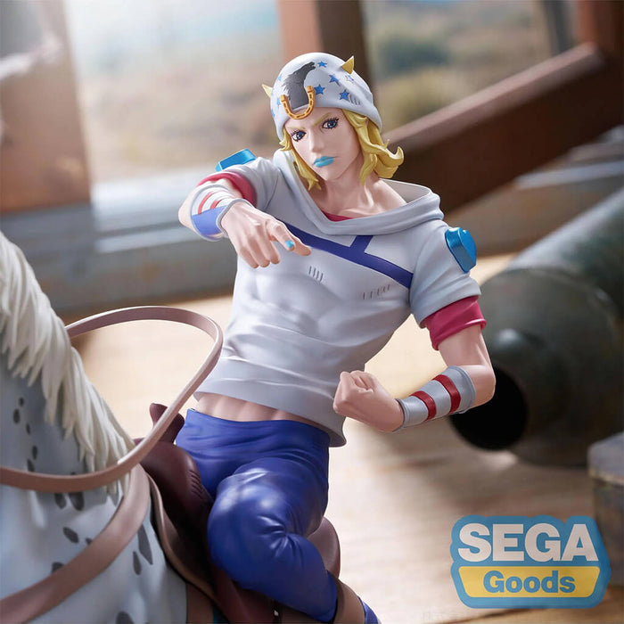 JOJO'S BIZARRE ADVENTURE STEEL BALL RUN - FIGURA JOHNNY JOESTAR & SLOW DANCER XROSS LINK
