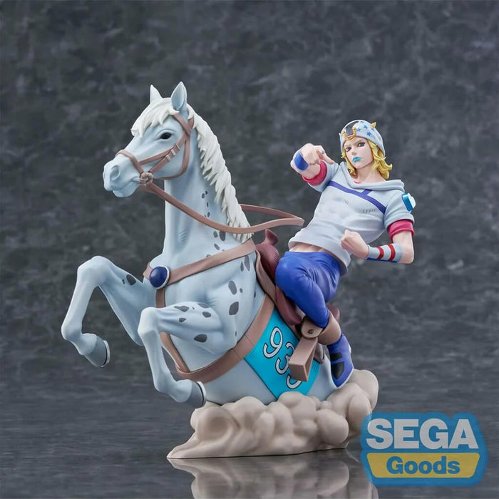 JOJO'S BIZARRE ADVENTURE STEEL BALL RUN - FIGURA JOHNNY JOESTAR & SLOW DANCER XROSS LINK