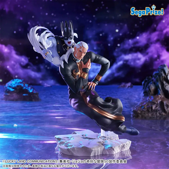 JOJO'S BIZARRE ADVENTURE STONE OCEAN - FIGURA ENRICO PUCCI & WHITESNAKE XROSS LINK MAX