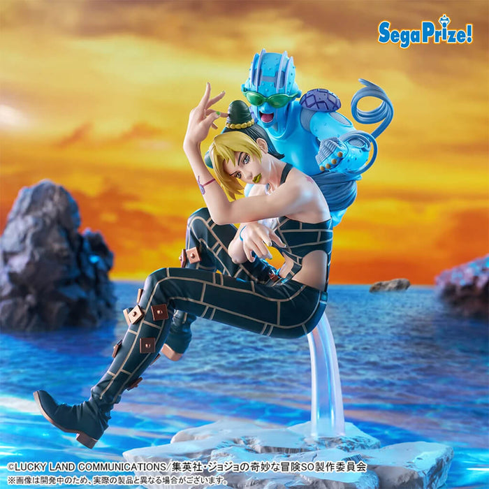 JOJO'S BIZARRE ADVENTURE STONE OCEAN - FIGURINE JOLYNE CUJOH & STONE FREE XROSS LINK MAX