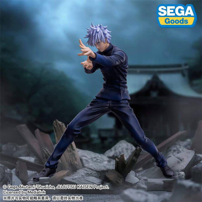 JUJUTSU KAISEN - FIGURINE SATORU GOJO CURSED TECHNIQUE LUMINASTA JAPANDCO 1c