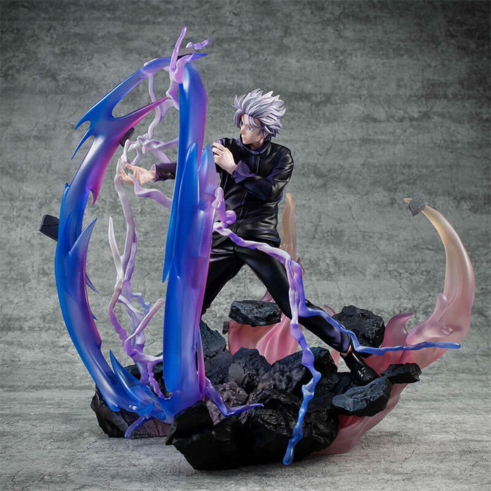 JUJUTSU KAISEN - FIGURINE SATORU GOJO HOLLOW PURPLE VER. DX FIGURE JAPANDCO 5c