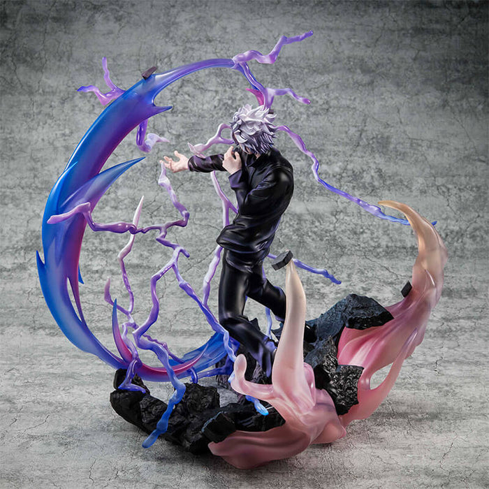 JUJUTSU KAISEN - FIGURINE SATORU GOJO HOLLOW PURPLE VER. DX FIGURE JAPANDCO 6c