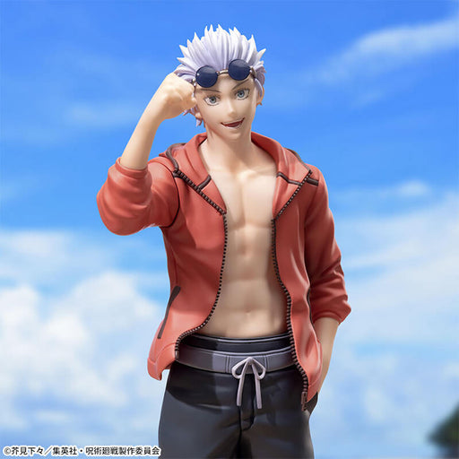 JUJUTSU KAISEN - FIGURINE SATORU GOJO MENSOURE VER. LUMINASTA JAPANDCO 2c