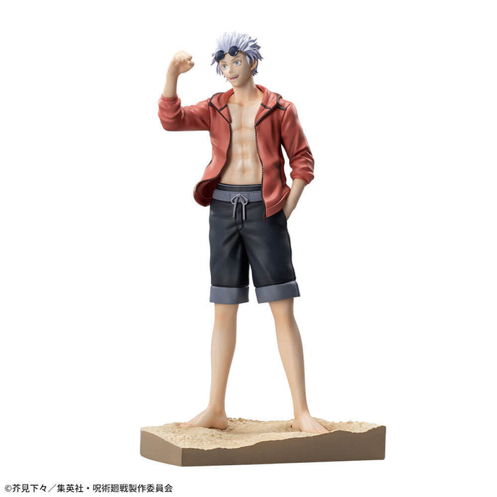 JUJUTSU KAISEN - FIGURINE SATORU GOJO MENSOURE VER. LUMINASTA JAPANDCO 5c