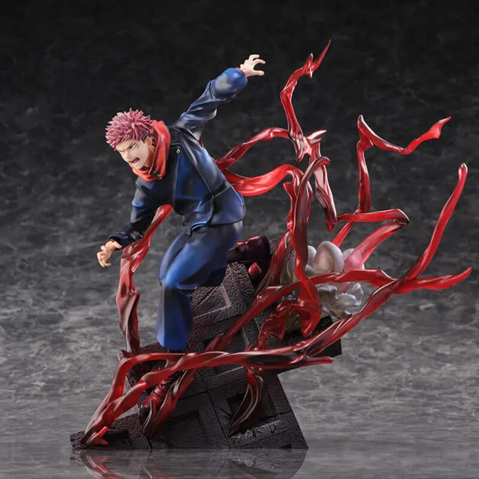 JUJUTSU KAISEN - FIGURINE YUJI ITADORI S-FIRE 1-7 JAPANDCO 6c