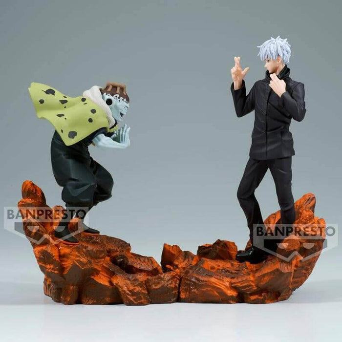 JUJUTSU KAISEN - FIGURINES GOJO & JOGO COMBINATION BATTLE VOL.4 SPECIAL SET JAPANDCO 1c