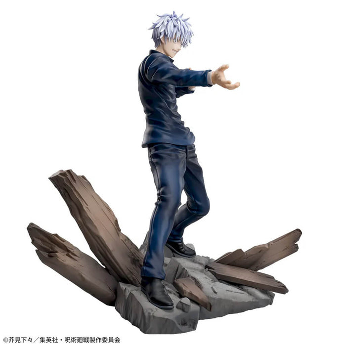 JUJUTSU KAISEN - FIGURINE SATORU GOJO FIERCE BATTLE LUMINASTA