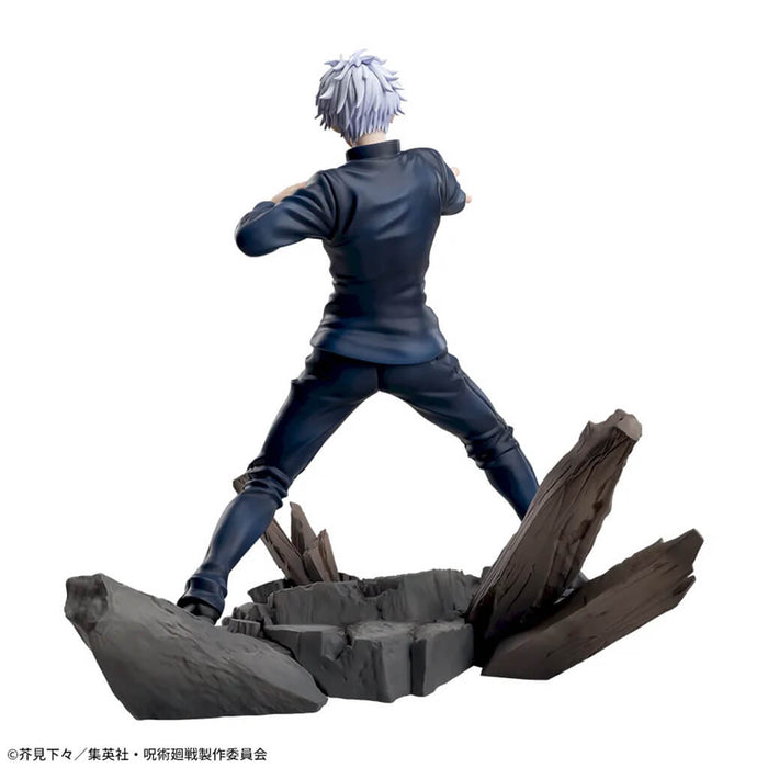 JUJUTSU KAISEN - FIGURINE SATORU GOJO FIERCE BATTLE LUMINASTA