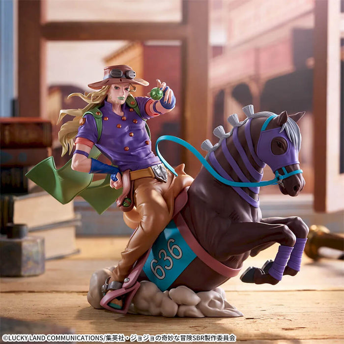 JoJo’s Bizarre Adventure Steel Ball Run - Figure Gyro Zeppeli & Valkyrie Xross Link