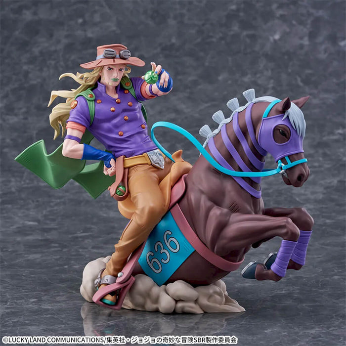 JoJo’s Bizarre Adventure Steel Ball Run - Figure Gyro Zeppeli & Valkyrie Xross Link