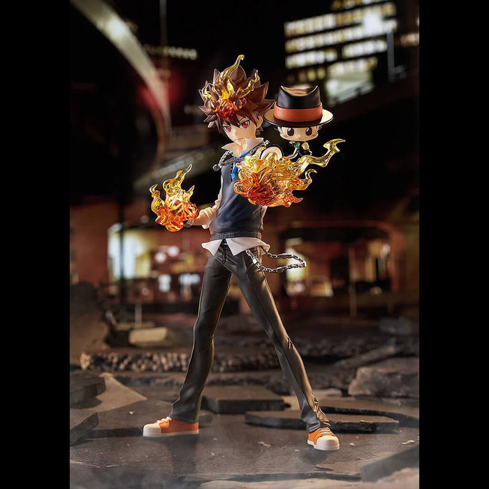 KATEKYO HITMAN REBORN! - FIGURINE TSUNAYOSHI SAWADA & REBORN POP UP PARADE SP