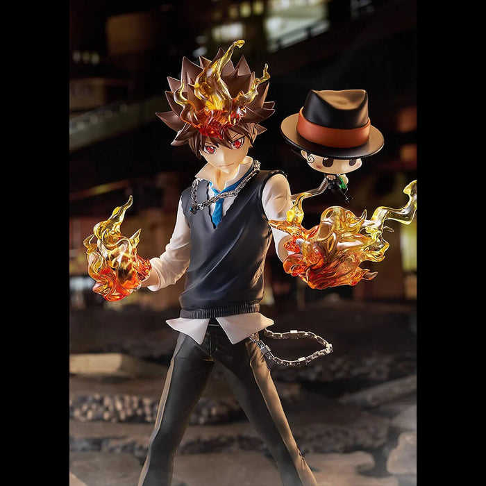 KATEKYO HITMAN REBORN! - FIGURINE TSUNAYOSHI SAWADA & REBORN POP UP PARADE SP