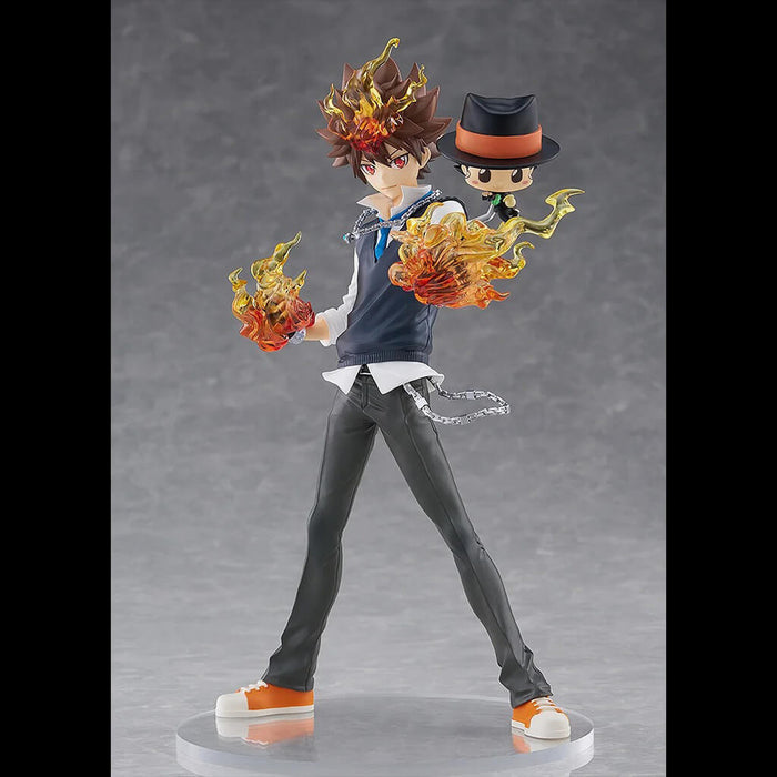 KATEKYO HITMAN REBORN! - FIGURINE TSUNAYOSHI SAWADA & REBORN POP UP PARADE SP