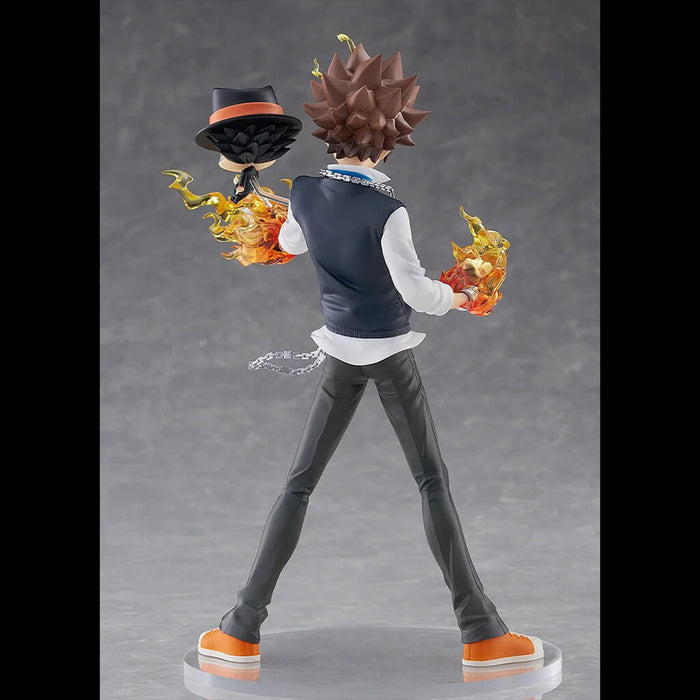 KATEKYO HITMAN REBORN! - FIGURINE TSUNAYOSHI SAWADA & REBORN POP UP PARADE SP