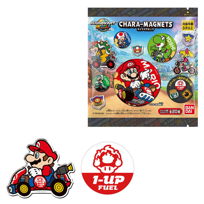 IMANES DE PERSONAJES DE MARIO KART WORLD (14 UNIDADES)