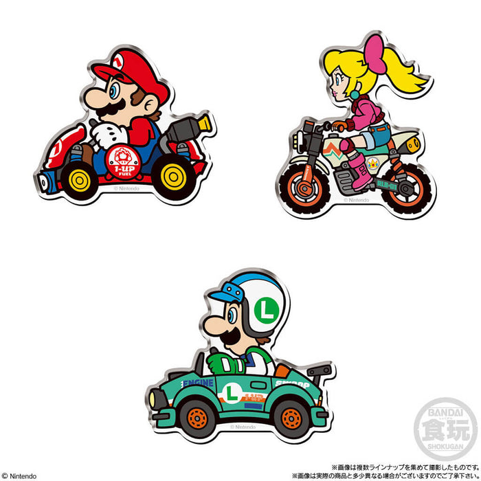 IMANES DE PERSONAJES DE MARIO KART WORLD (14 UNIDADES)
