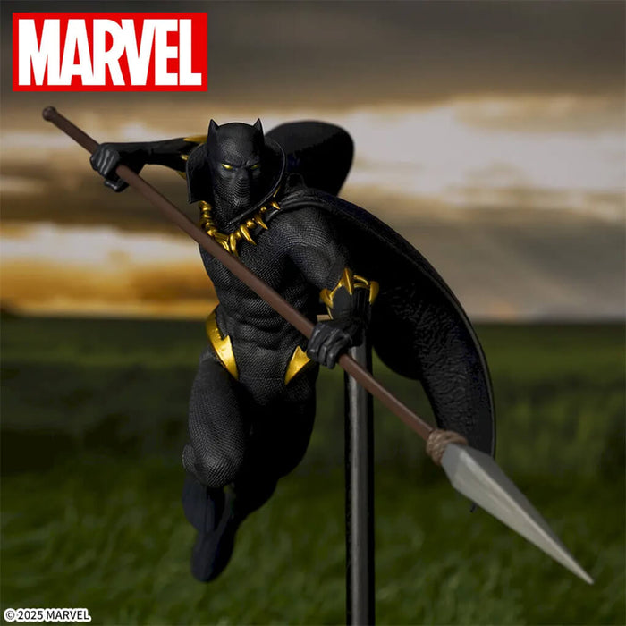 MARVEL - FIGURINE BLACK PANTHER ACT/CUT PREMIUM