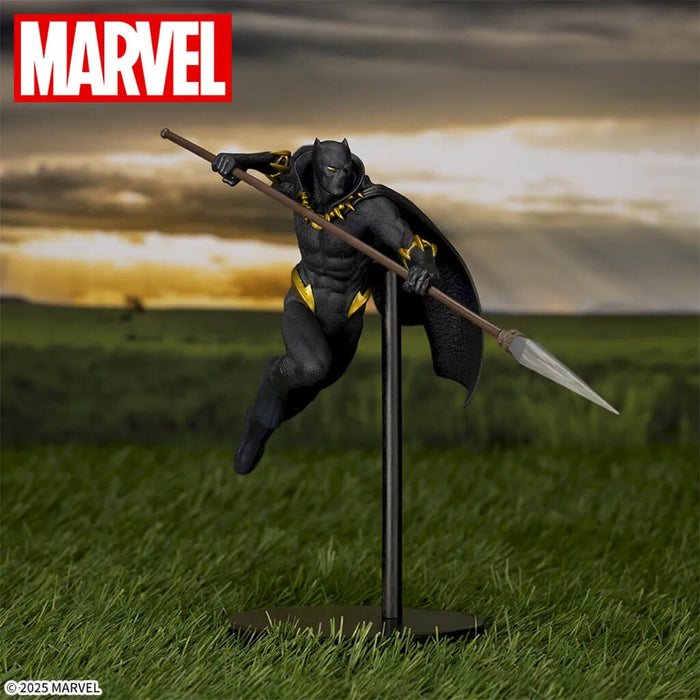 MARVEL - FIGURINE BLACK PANTHER ACT/CUT PREMIUM