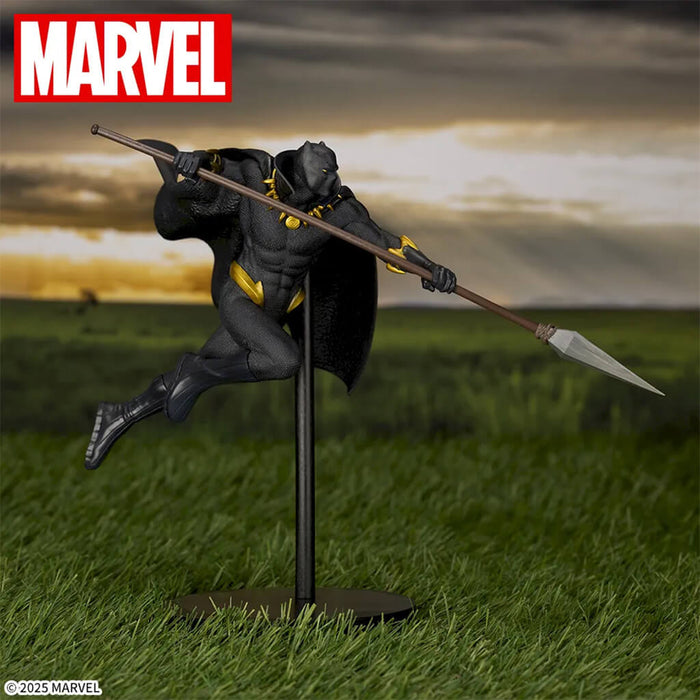 MARVEL - FIGURINE BLACK PANTHER ACT/CUT PREMIUM