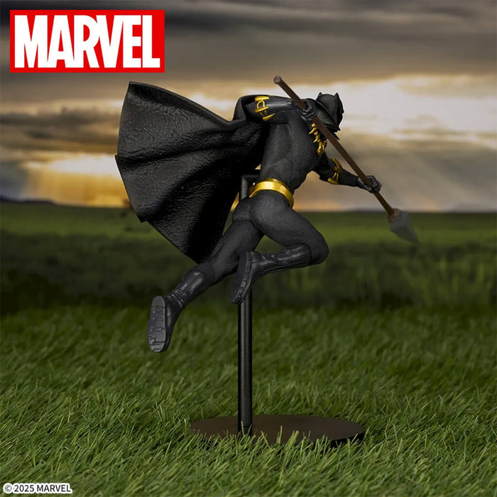 MARVEL - FIGURINE BLACK PANTHER ACT/CUT PREMIUM