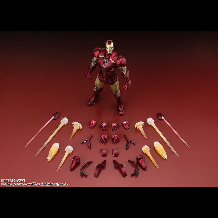 MARVEL - FIGURINE IRON MAN MARK 6 (THE INFINITY SAGA) SH FIGUARTS