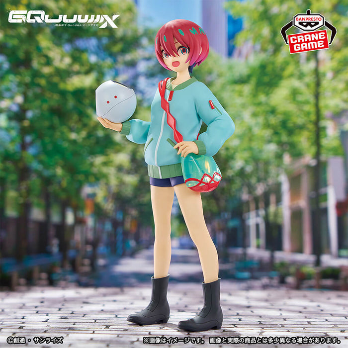 TRAJE MÓVIL GUNDAM GQuuuuuuX - FIGURA AMATE YUZURIHA (MACHU) (ROPA CASUAL VER.)