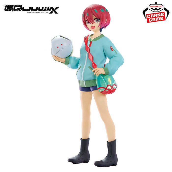 TRAJE MÓVIL GUNDAM GQuuuuuuX - FIGURA AMATE YUZURIHA (MACHU) (ROPA CASUAL VER.)