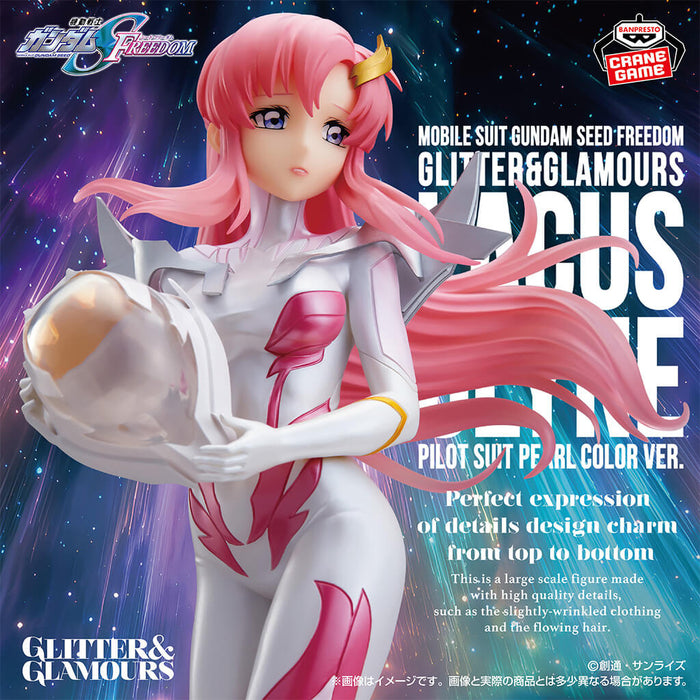 MOBILE SUIT GUNDAM SEED FREEDOM - FIGURE LACUS CLYNE (PILOT SUIT PEARL COLOR VER.) GLITTER & GLAMOURS