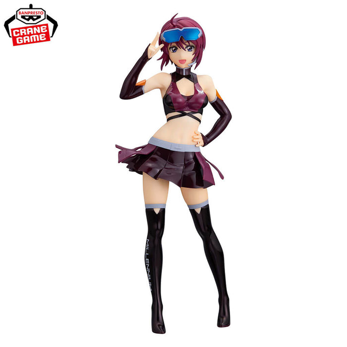 MOBILE SUIT GUNDAM SEED FREEDOM - FIGURINE LUNAMARIA HAWKE (RACING VER.) GLITTER & GLAMOURS