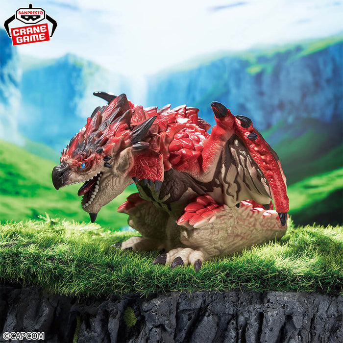 MONSTER HUNTER - FIGURINE THE MALE FIRE DRAGON RATHALOS SEATED BEASTS