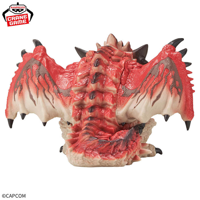 CAZADOR DE MONSTRUOS - FIGURA DE BESTIAS SENTADAS DEL DRAGÓN DE FUEGO MASCULINO RATHALOS