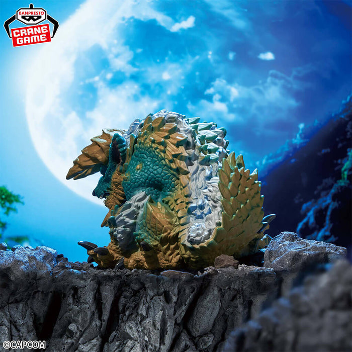 CAZADOR DE MONSTRUOS - FIGURA DE BESTIAS SENTADAS DE THUNDER WOLF WYVERN ZINOGRE