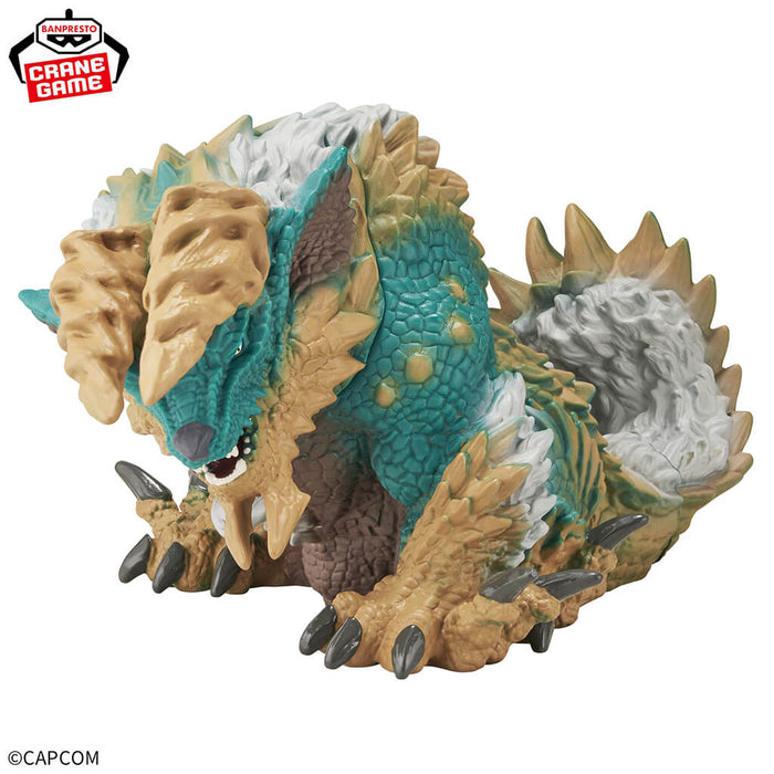 CAZADOR DE MONSTRUOS - FIGURA DE BESTIAS SENTADAS DE THUNDER WOLF WYVERN ZINOGRE