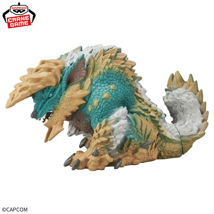 CAZADOR DE MONSTRUOS - FIGURA DE BESTIAS SENTADAS DE THUNDER WOLF WYVERN ZINOGRE