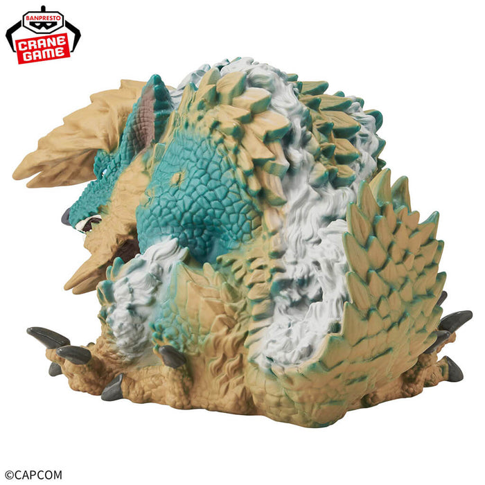 CAZADOR DE MONSTRUOS - FIGURA DE BESTIAS SENTADAS DE THUNDER WOLF WYVERN ZINOGRE