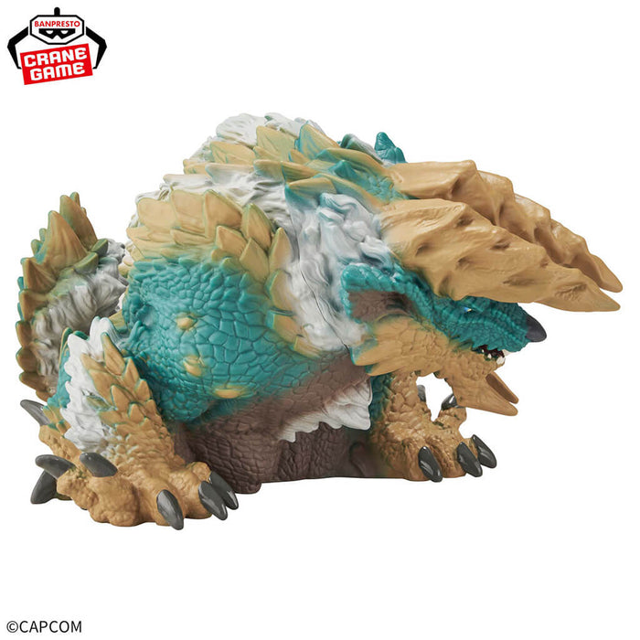 CAZADOR DE MONSTRUOS - FIGURA DE BESTIAS SENTADAS DE THUNDER WOLF WYVERN ZINOGRE